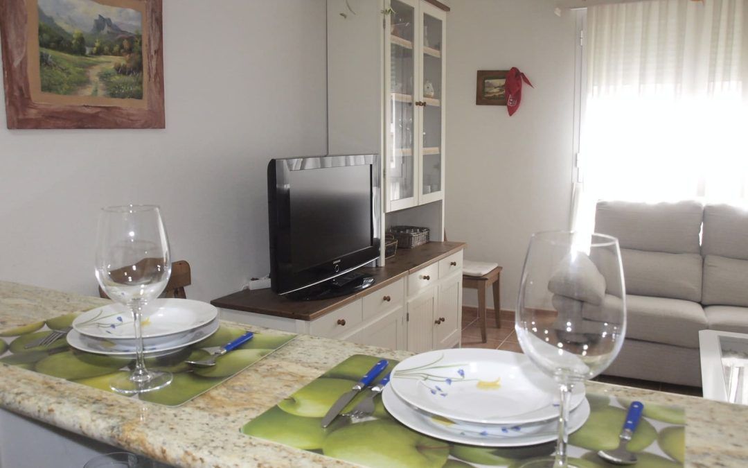 Apartamento pet friendly en Ezcaray, Piscina