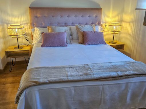 Casa «Entre Viñas», jardin privado y piscina común